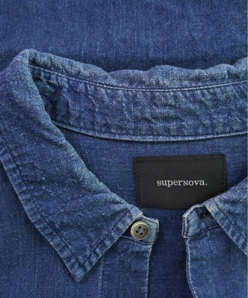 supernova（スーパーノヴァ）カジュアルシャツ 青 サイズ:-(XL位) メンズ/2200475605030