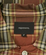 supernova（スーパーノヴァ）カジュアルシャツ 茶 サイズ:F メンズ/2200636147058