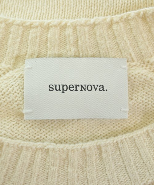 supernova（スーパーノヴァ）ニット・セーター ベージュ サイズ:M メンズ/2200709187011