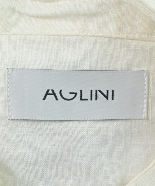 AGLINI（アリーニ）カジュアルシャツ 白 サイズ:1(S位) メンズ/2200608361024