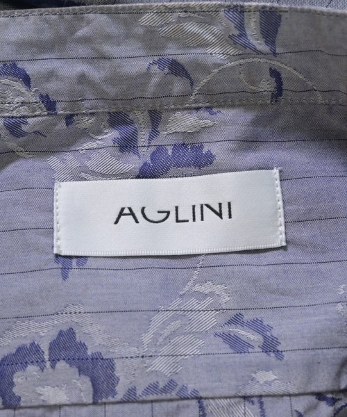 AGLINI（アリーニ）カジュアルシャツ 紺 サイズ:-(M位) メンズ/2200700248087
