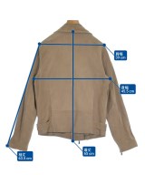 AGLINI（アリーニ）ライダース ベージュ サイズ:42(M位) レディース/2200635427021