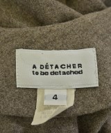 A DETACHER to be detached（アディテーチャートゥビーデタッチド）ワンピース 茶 サイズ:4(XL位) レディース/2200623829660