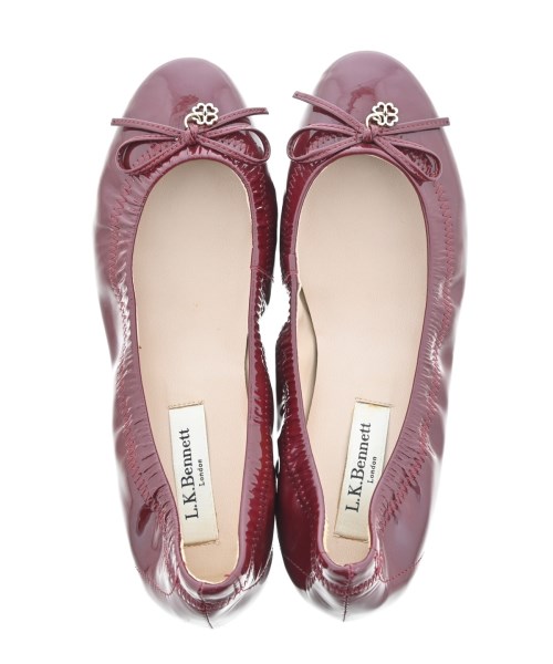 L.K.Bennett（エルケーベネット）バレエシューズ/オペラシューズ 赤 サイズ:EU35(21.5cm位) レディース/2200642153067