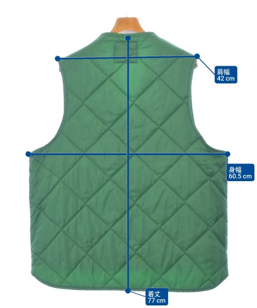 SNAP'N WEAR（スナップンウェア）ダウンジャケット/ダウンベスト 緑 サイズ:L メンズ/2200620467025