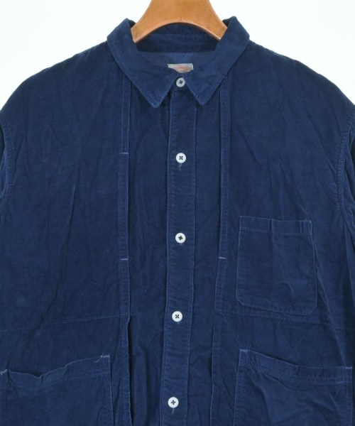 FUNSET OF ART（ファンセットオブアート）カジュアルシャツ 紺 サイズ:L メンズ/2200655968047