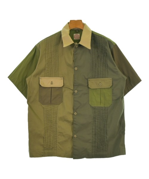 FUNSET OF ART(ファンセットオブアート)カジュアルシャツ カーキ サイズ:M/2200666541314