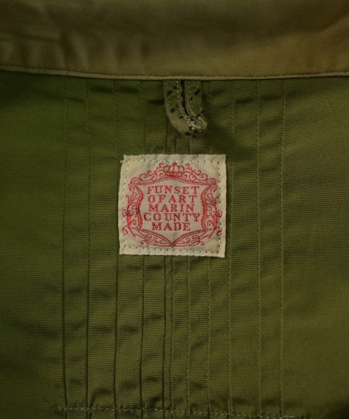 FUNSET OF ART（ファンセットオブアート）カジュアルシャツ カーキ サイズ:M メンズ/2200666541314