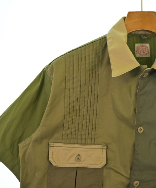 FUNSET OF ART（ファンセットオブアート）カジュアルシャツ カーキ サイズ:M メンズ/2200666541314