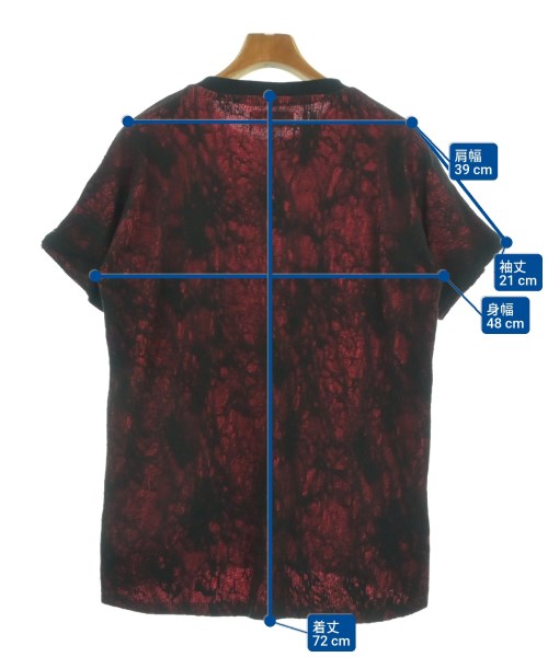 DUSTY（ダスティ）Tシャツ・カットソー 赤 サイズ:-(M位) メンズ/2200525046233