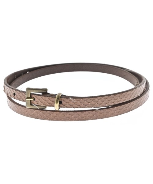 rapiecage(ラピエサージュ)ベルト 茶 サイズ:-/2200664420116