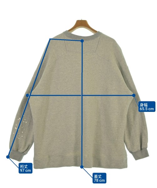 licht bestreben（リヒトベシュトレーベン）スウェット グレー サイズ:-(XXL位) メンズ/2200634837036