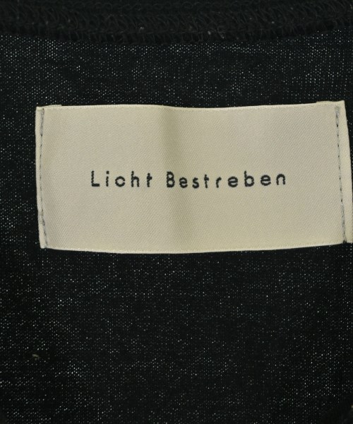licht bestreben（リヒトベシュトレーベン）Tシャツ・カットソー 黒 サイズ:1(S位) メンズ/2200694452200