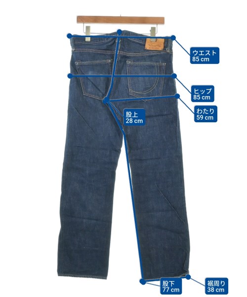 JAPAN BLUE JEANS（ジャパンブルージーンズ）デニムパンツ 紺 サイズ:33(L位) メンズ/2200631290063