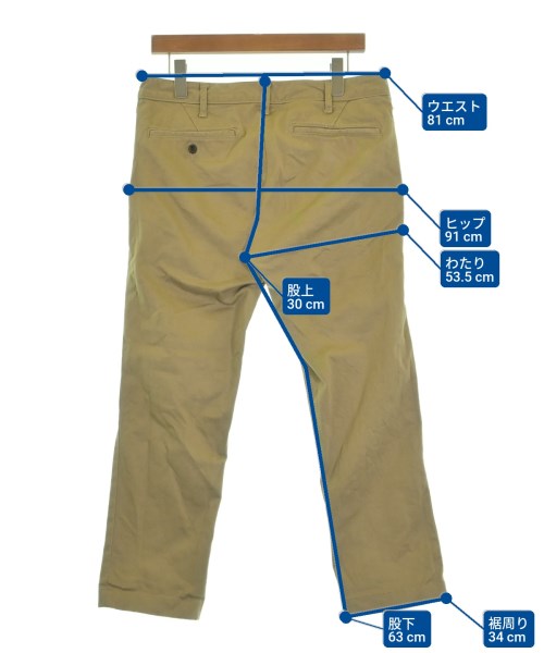 JAPAN BLUE JEANS（ジャパンブルージーンズ）チノパン ベージュ サイズ:34(M位) メンズ/2200622696034