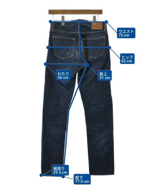 JAPAN BLUE JEANS（ジャパンブルージーンズ）デニムパンツ 紺 サイズ:29(S位) メンズ/2200723043041