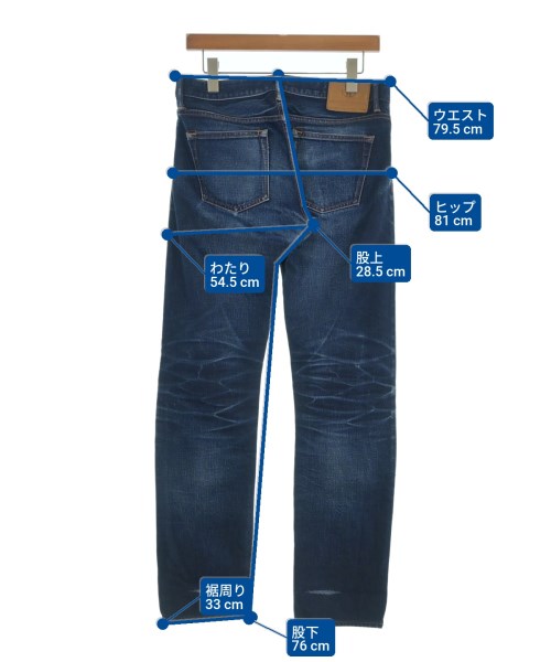 JAPAN BLUE JEANS（ジャパンブルージーンズ）デニムパンツ 紺 サイズ:31(M位) メンズ/2200688358037