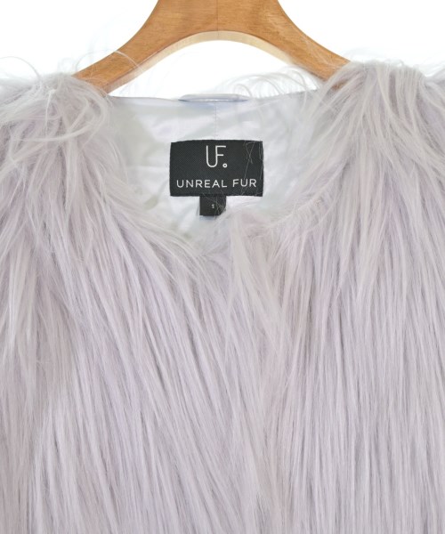 unrealfur（アンリアルファー）ブルゾン 紫 サイズ:S レディース/2200667039056