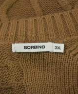 SORBINO（ソルビーノ）カーディガン 茶 サイズ:3XL メンズ/2200610939037