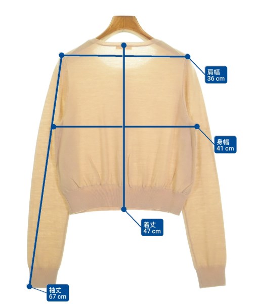 JUST IN CASE（ジャストインケース）カーディガン ベージュ サイズ:40(M位) レディース/2200621451092