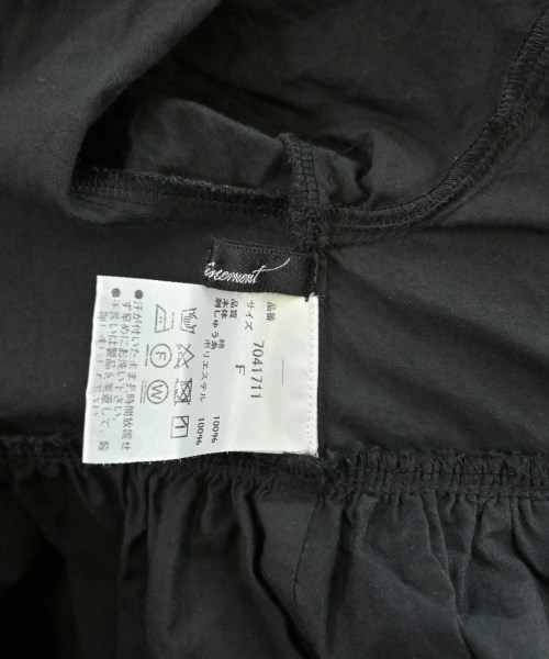 enchainement（アンシェヌマン）ブラウス 黒 サイズ:F レディース/2200629111196