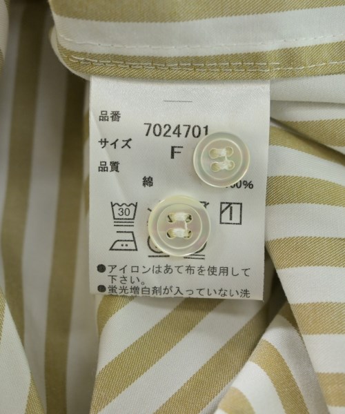 enchainement（アンシェヌマン）カジュアルシャツ ベージュ サイズ:F レディース/2200716842316