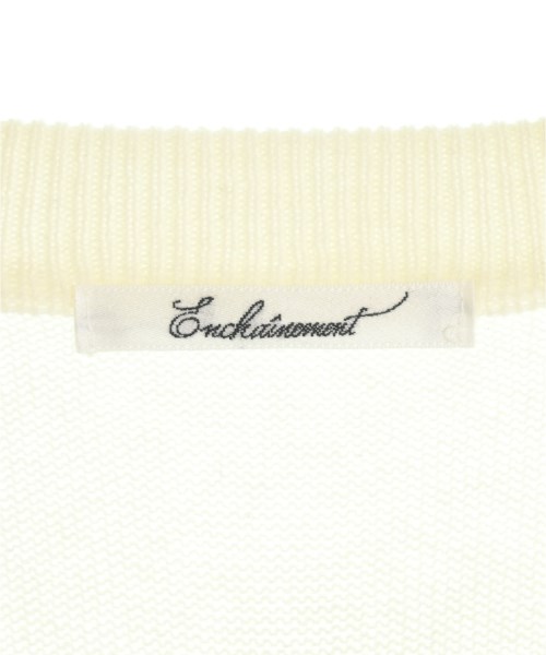 enchainement（アンシェヌマン）ニット・セーター 白 サイズ:F レディース/2200723884323