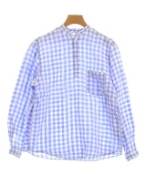 SUNSHINE+CLOUD（サンシャインプラスクラウド）カジュアルシャツ 青 サイズ:0(XS位) レディース/2200615925080