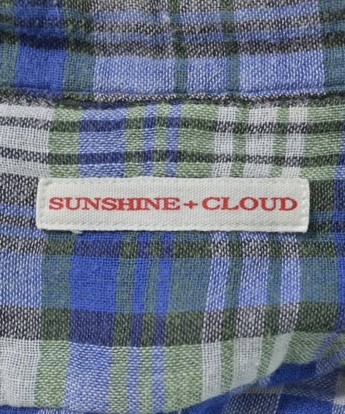 SUNSHINE+CLOUD（サンシャインプラスクラウド）カジュアルシャツ 青 サイズ:1(S位) レディース/2200695476069