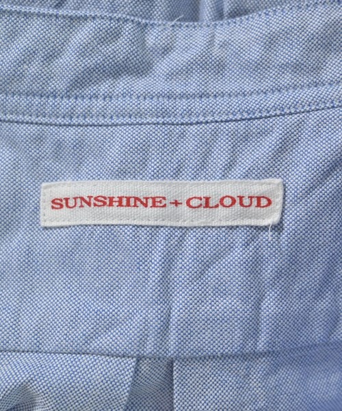 SUNSHINE+CLOUD（サンシャインプラスクラウド）カジュアルシャツ 青 サイズ:1(S位) レディース/2200695476106