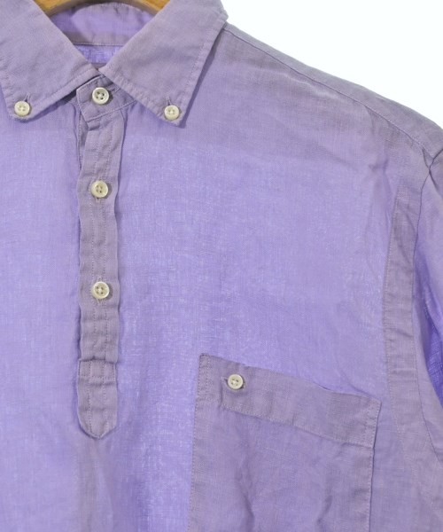 SUNSHINE+CLOUD（サンシャインプラスクラウド）カジュアルシャツ 紫 サイズ:1(S位) メンズ/2200641395178