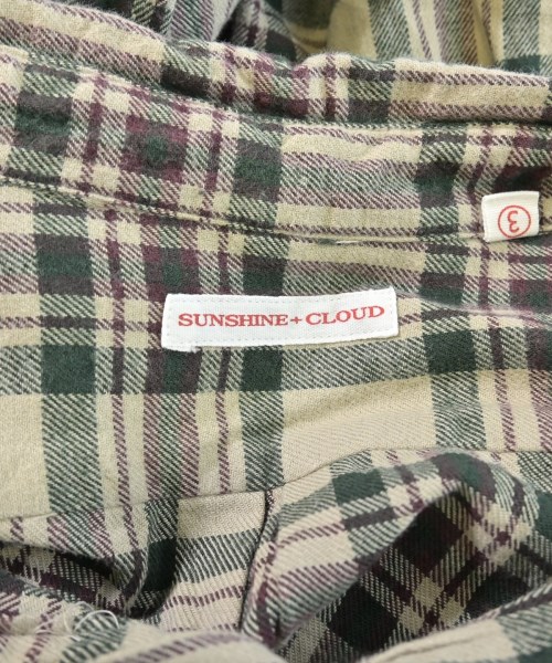 SUNSHINE+CLOUD（サンシャインプラスクラウド）カジュアルシャツ ベージュ サイズ:3(L位) メンズ/2200681937048