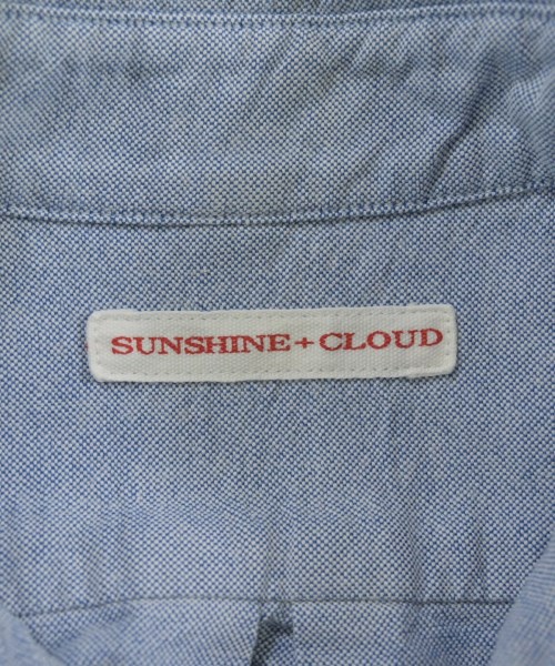 SUNSHINE+CLOUD（サンシャインプラスクラウド）カジュアルシャツ 青 サイズ:0(XS位) メンズ/2200683110036