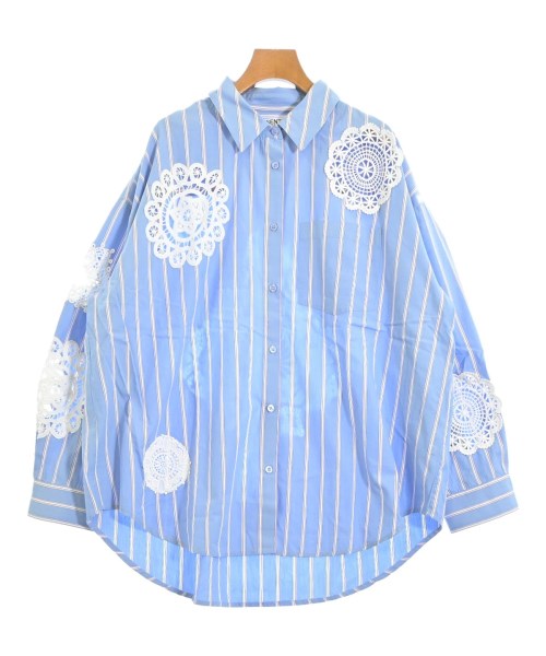 ESSENTIEL Antwerp(エッセンシャルアントワープ)カジュアルシャツ 青 サイズ:L/2200687698127