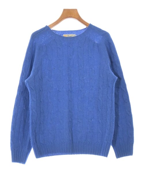 LAURENCE J.SMITH(ローレンスジェイスミス)ニット・セーター 青 サイズ:36(S位)/2200655245070