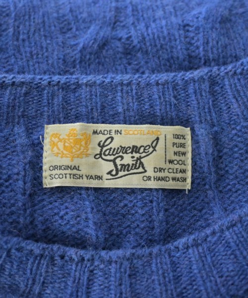 LAURENCE J.SMITH（ローレンスジェイスミス）ニット・セーター 青 サイズ:36(S位) レディース/2200655245070