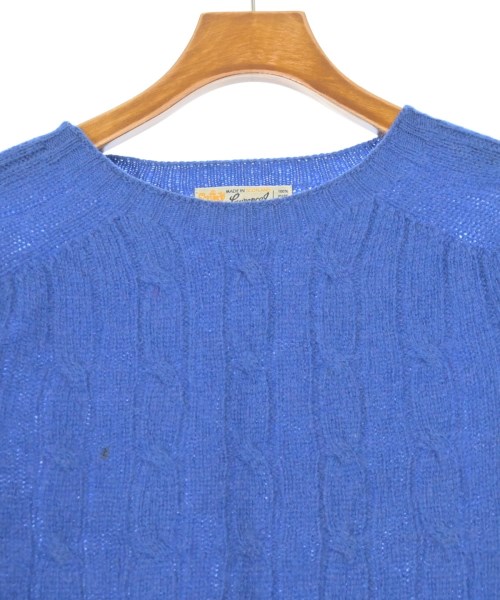 LAURENCE J.SMITH（ローレンスジェイスミス）ニット・セーター 青 サイズ:36(S位) レディース/2200655245070