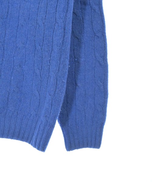 LAURENCE J.SMITH（ローレンスジェイスミス）ニット・セーター 青 サイズ:36(S位) レディース/2200655245070