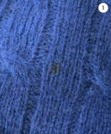 LAURENCE J.SMITH（ローレンスジェイスミス）ニット・セーター 青 サイズ:36(S位) レディース/2200655245070