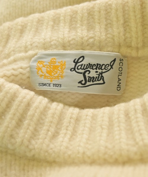 LAURENCE J.SMITH（ローレンスジェイスミス）ニット・セーター 白 サイズ:F レディース/2200655787037