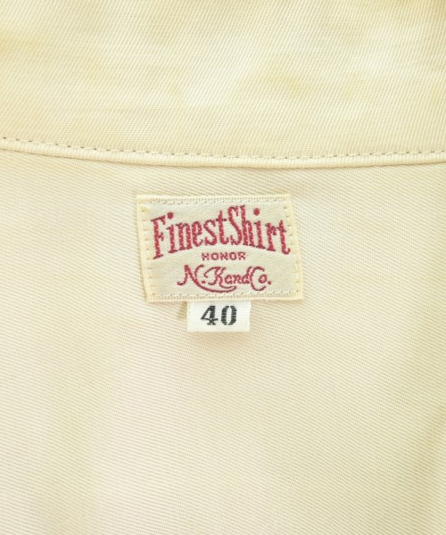 Finest Shirt（フィネストシャツ）カジュアルシャツ ベージュ サイズ:40(S位) メンズ/2200696549038