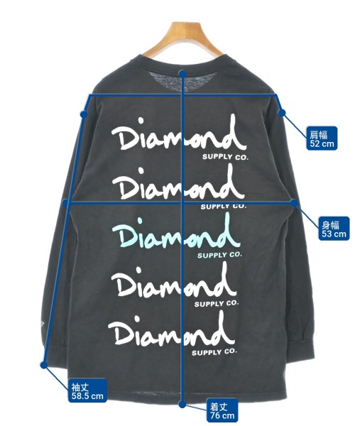Diamond Supply Co（ダイヤモンドサプライ）Tシャツ・カットソー 黒 サイズ:L メンズ/2200725327033
