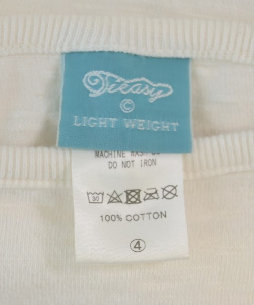 Tieasy（ティージー）Tシャツ・カットソー 白 サイズ:4(XL位) メンズ/2200615257136