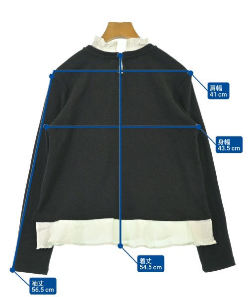 ANN TAYLOR（アンテイラー）Tシャツ・カットソー 黒 サイズ:S レディース/2200679787051