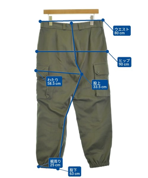 PAUL BOYE（ポールボーイ）カーゴパンツ カーキ サイズ:M メンズ/2200674543010