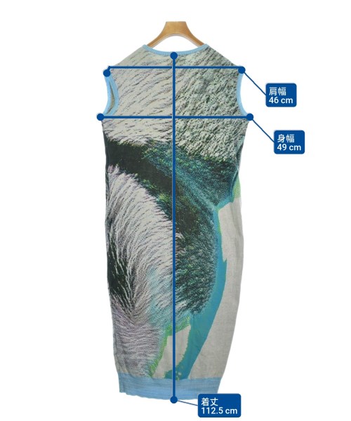 hatra（ハトラ）ワンピース 緑 サイズ:F レディース/2200628690012