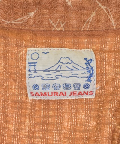 SAMURAI JEANS（サムライジーンズ）カジュアルシャツ 茶 サイズ:M メンズ/2200729202091