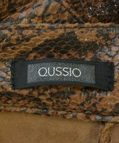 Qussio（クーシオ）カーゴパンツ 茶 サイズ:S レディース/2200623060025