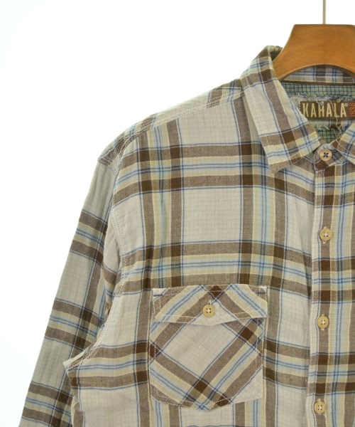 KAHALA（カハラ）カジュアルシャツ 青 サイズ:M メンズ/2200641295133
