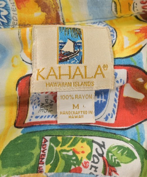 KAHALA（カハラ）カジュアルシャツ 青 サイズ:M メンズ/2200729456050